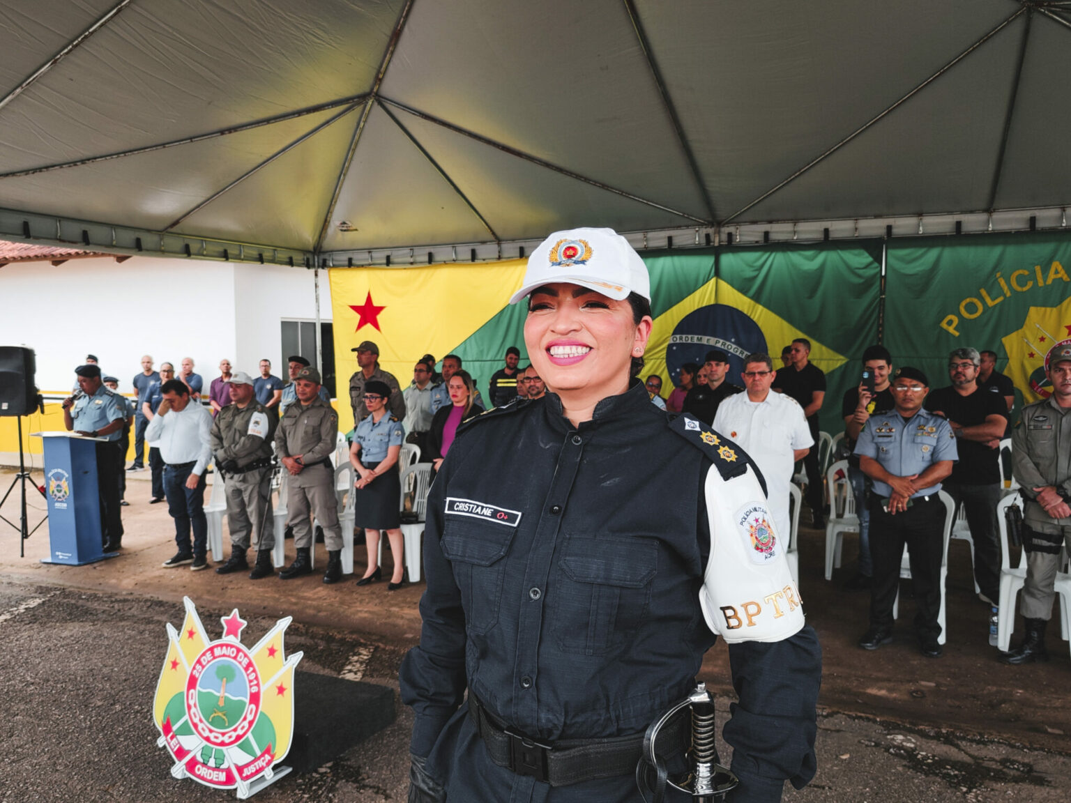 Batalhão de Trânsito da PMAC tem primeira mulher no comando desde sua criação