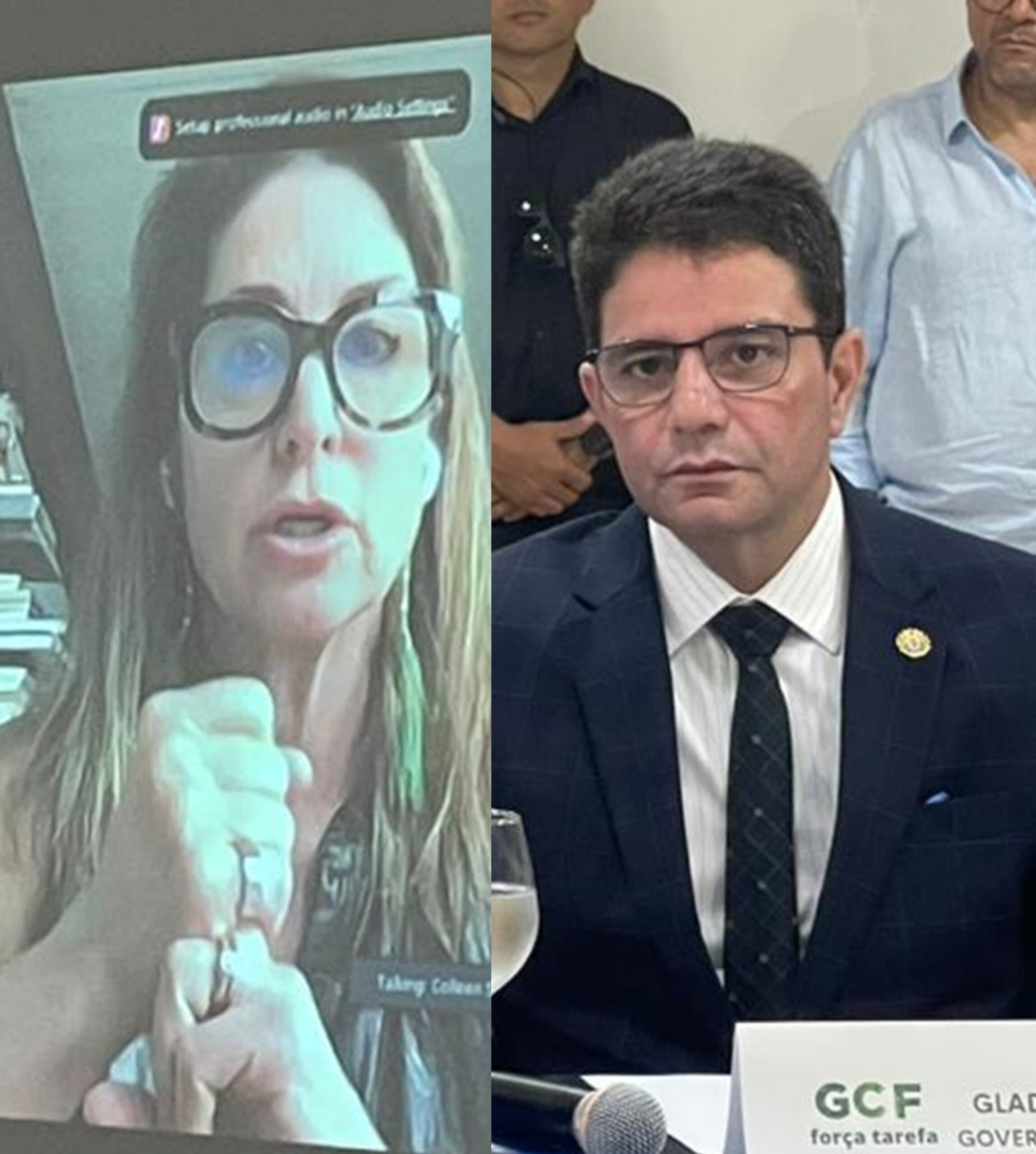 No Acre, americana diz que Gladson está “dando exemplo” em questões climáticas