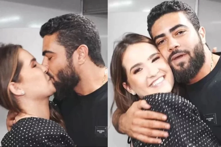 Amanda Vasconcelos, esposa de Henrique, revela como conheceu o cantor