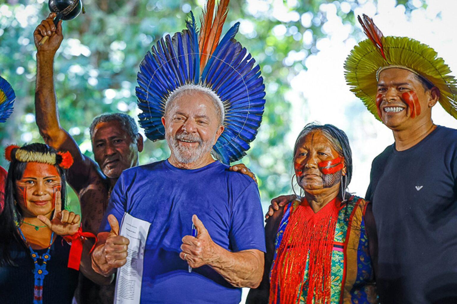 Lula anuncia demarcação de terra indígena do Acre: “Proteção da nossa natureza”
