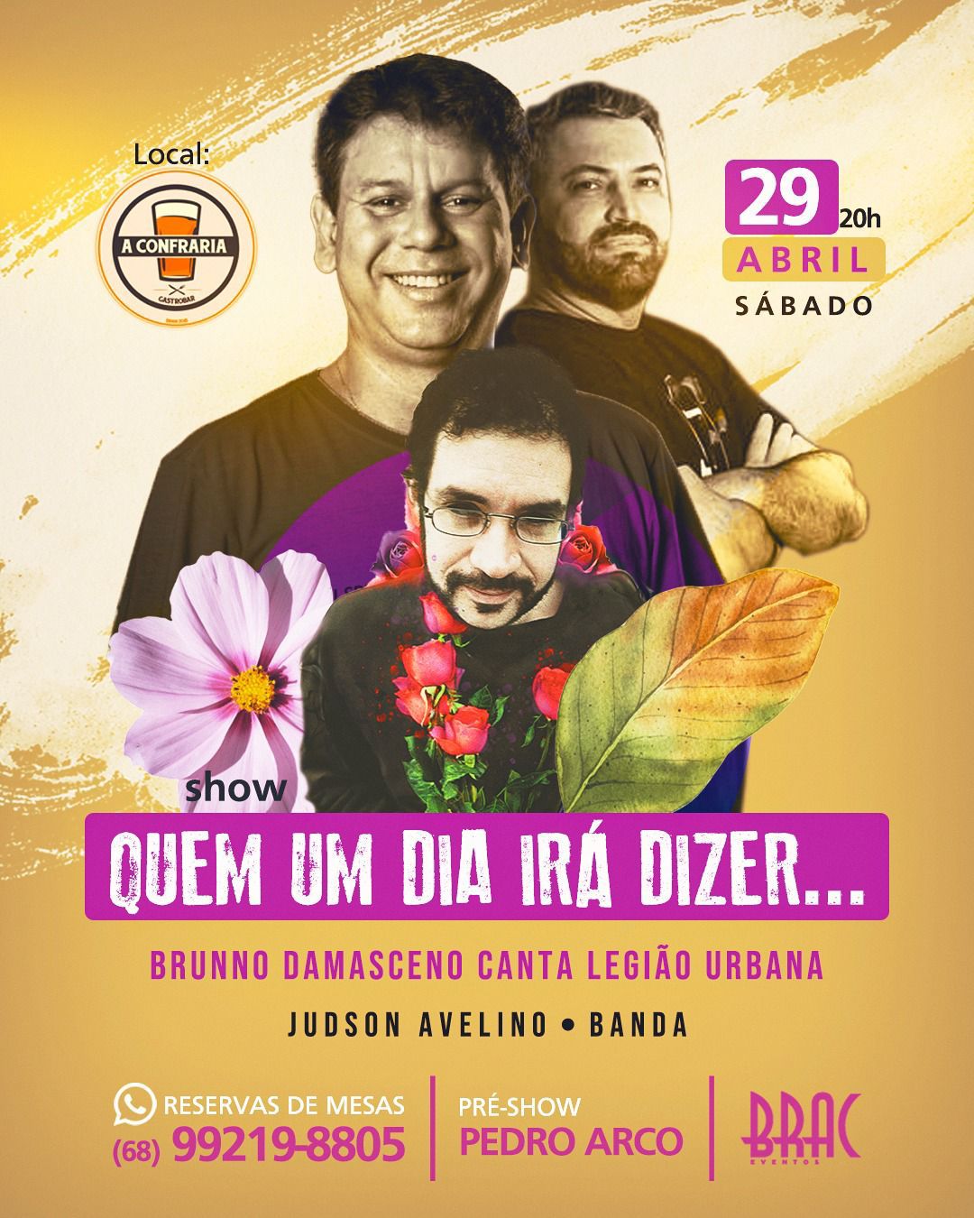 Em abril, show cover do Legião Urbana acontece em Rio Branco; saiba mais
