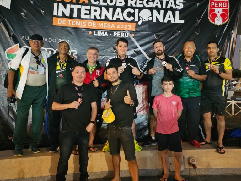 Acreanos conquistam 9 medalhas em Copa Internacional de Tênis de Mesa no Peru
