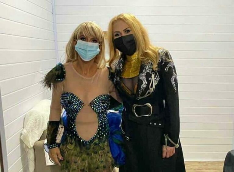 Poucos dias após perder o filho, ‘Joelma do Quinari’ realiza sonho de conhecer a ídola no Acre: “Foi por ele”