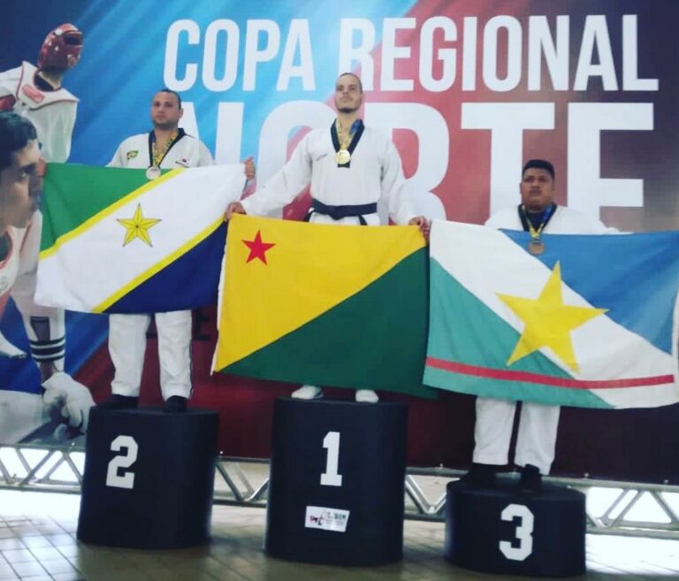 Atleta acreano conquista Copa Regional Norte de Taekwondo no Amazonas