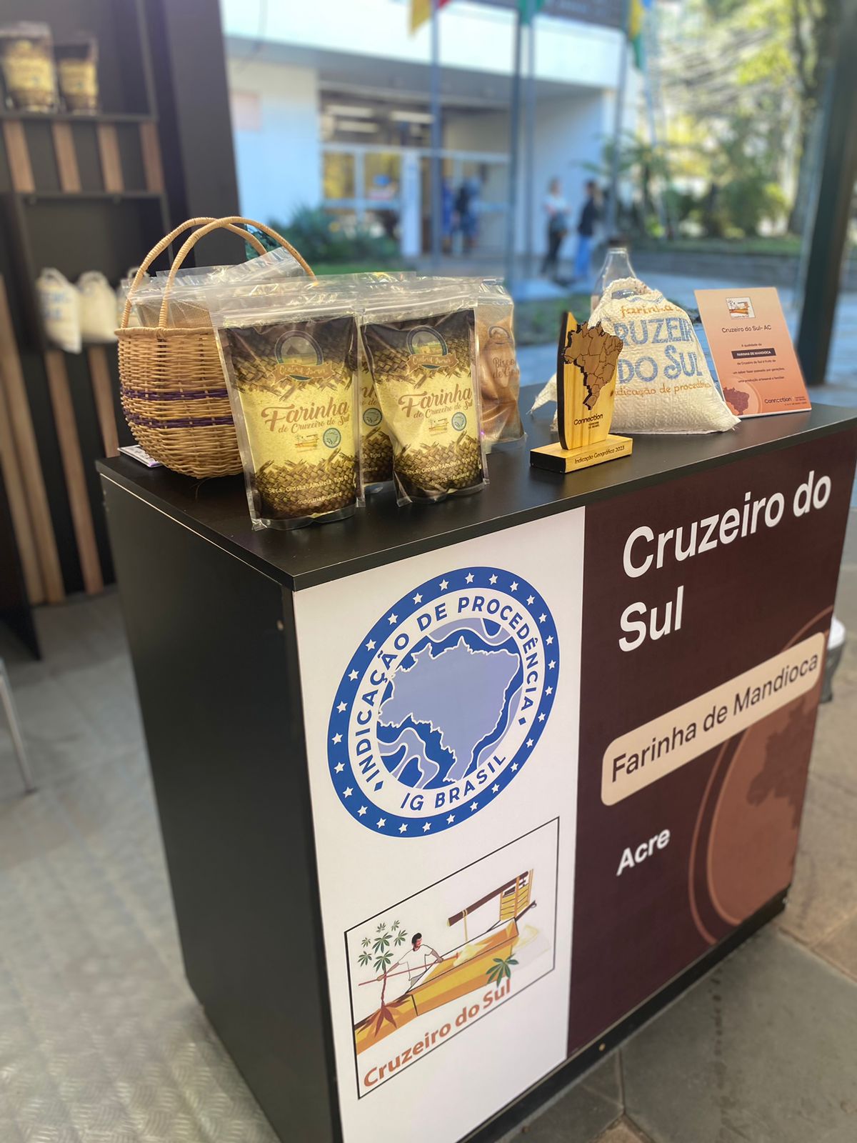 Farinha de Cruzeiro do Sul é homenageada durante evento no Rio Grande do Sul