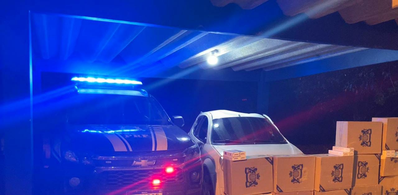PRF apreende mais de 6 mil maços de cigarros contrabandeados no Acre