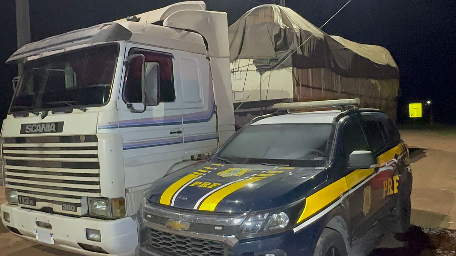 PRF prende caminhoneiro transportando cerca de 200kg de drogas no interior do Acre