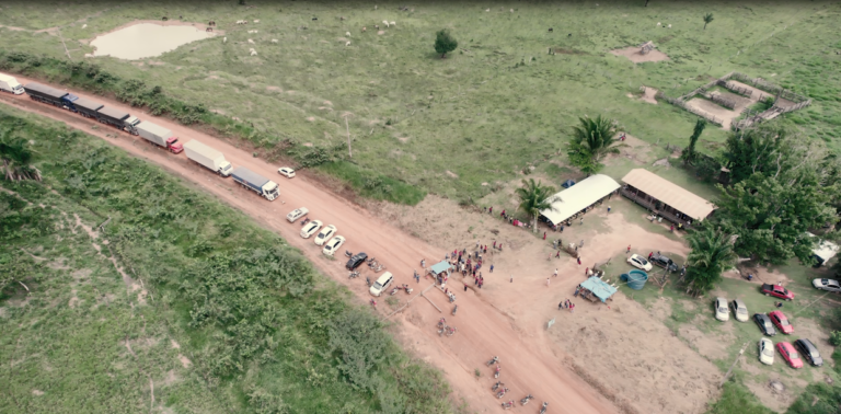 Em protesto, indígenas do Acre culpam Governo Federal por BR ainda não ter sido asfaltada