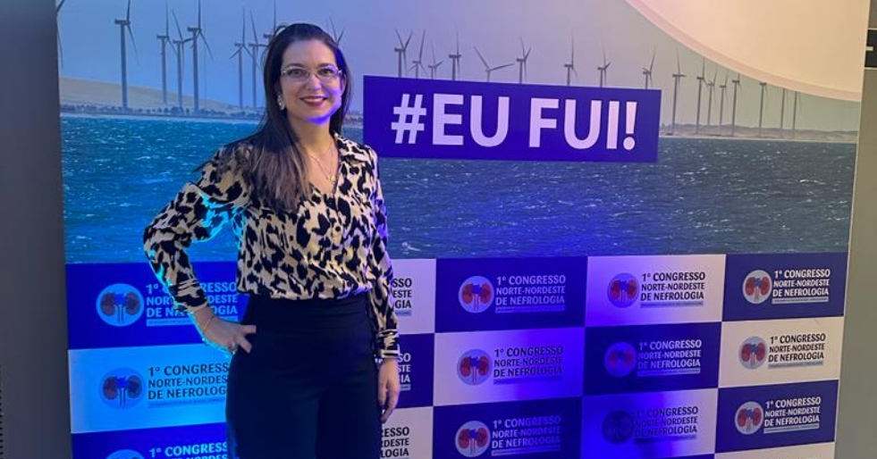 Médica acreana é destaque no 1º Congresso Norte-Nordeste de Nefrologia em Fortaleza
