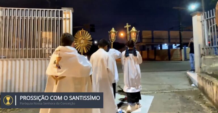 Acompanhe ao vivo a solenidade de Corpus Christi 2023 em Sena Madureira