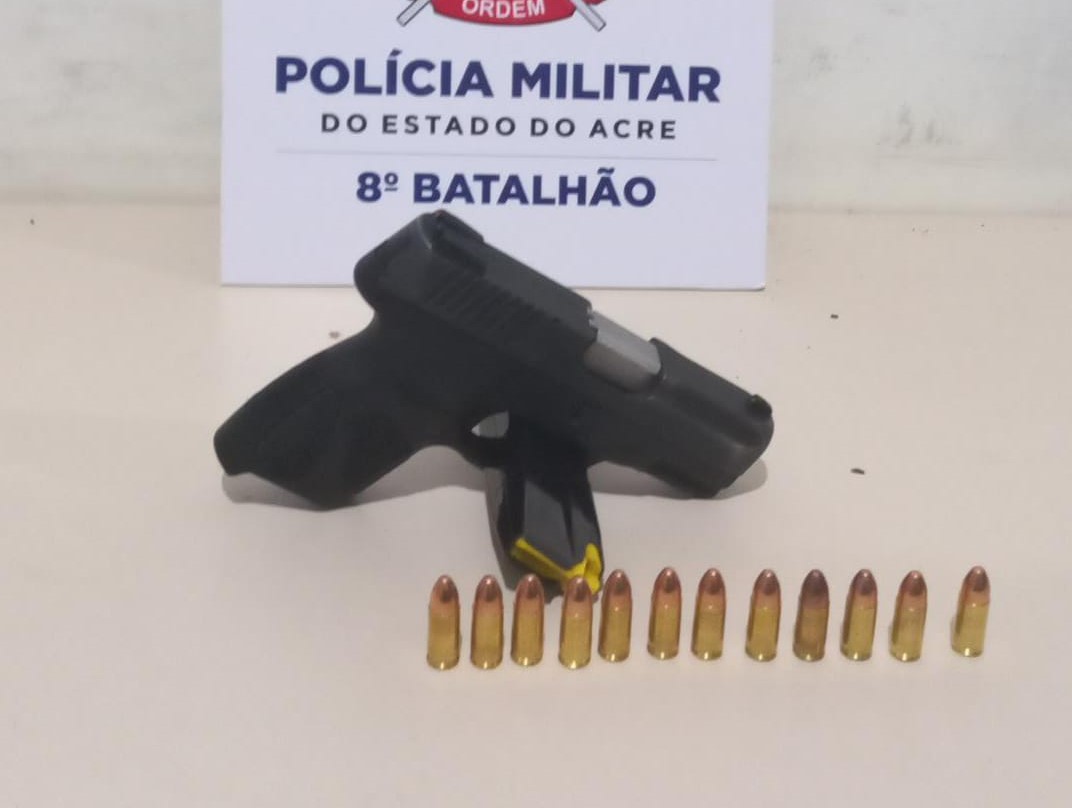 Instrutor de curso é preso em Sena Madureira por porte ilegal de arma de fogo