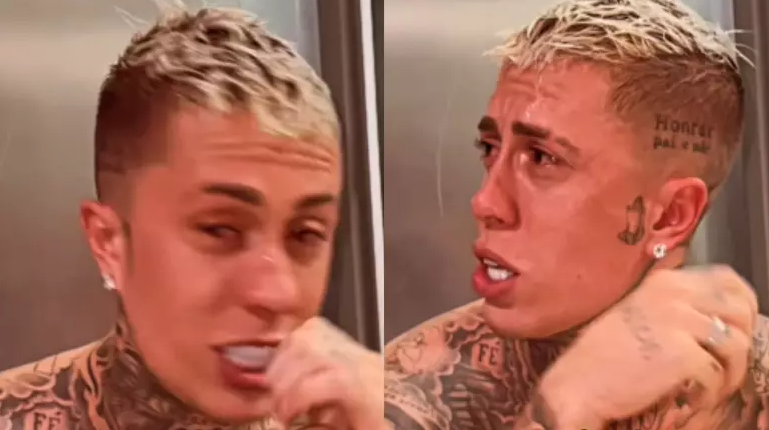MC Daniel aparece chorando em vídeo em meio a rumores de fim de namoro
