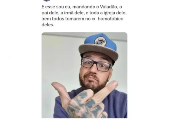 Pastor manda Valadão tomar “naquele lugar” após atitude homofóbica
