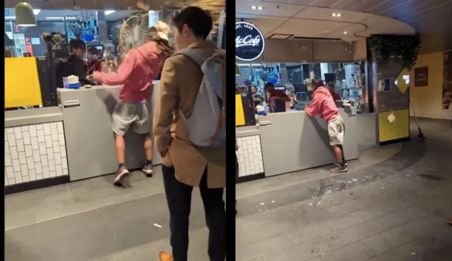 McDonald’s: vídeo viraliza ao mostrar agressão entre funcionário e cliente