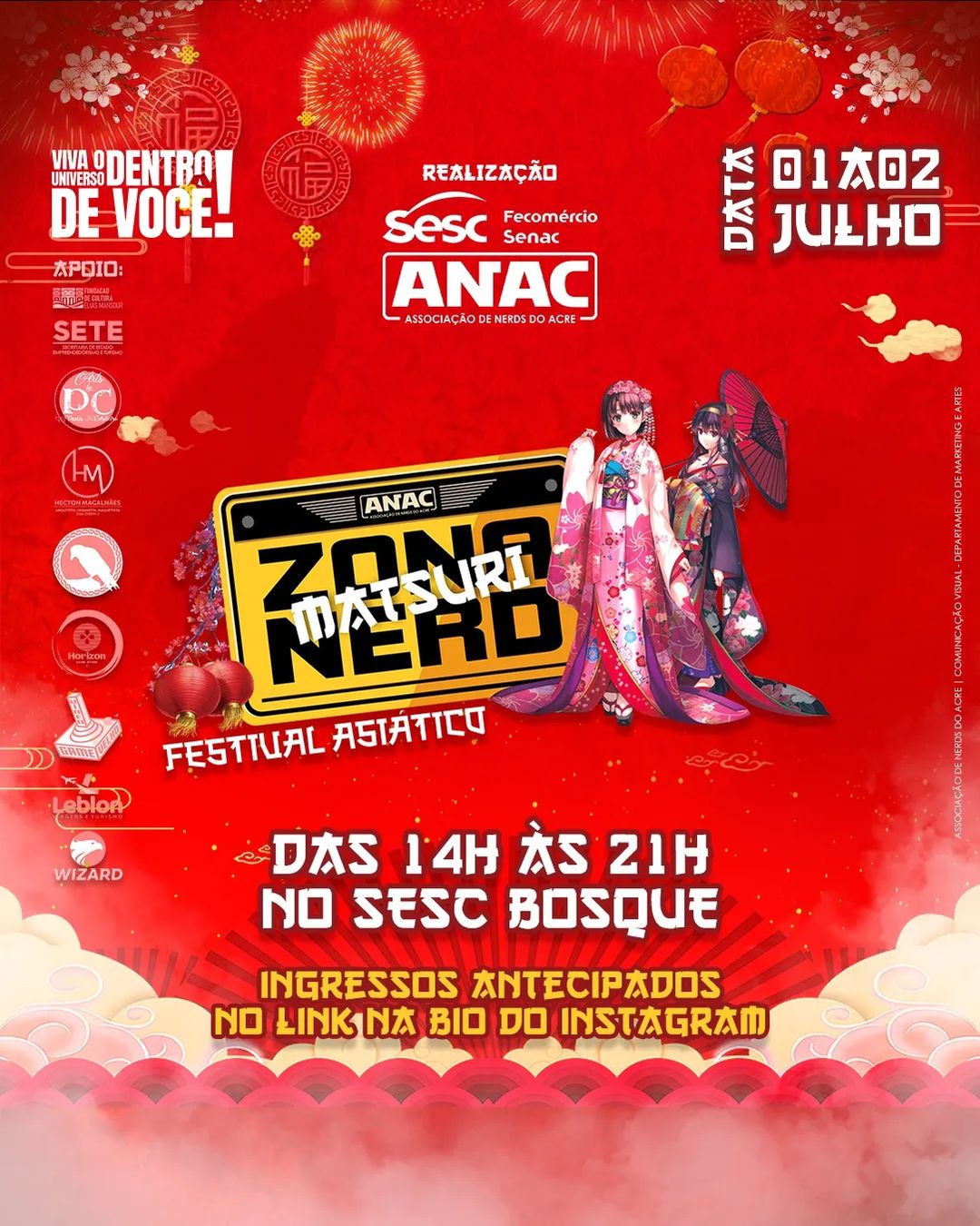 ‘Matsuri’: primeiro festival asiático do Acre ocorre neste final de semana em Rio Branco