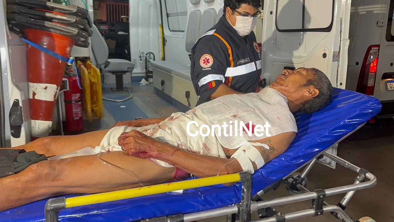Homem convida “amigo” para beber e quase é morto a golpe de faca no pescoço