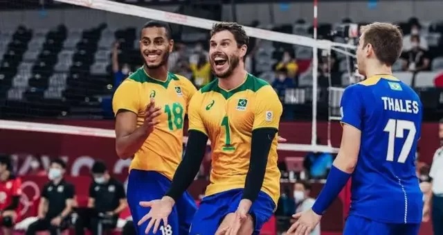 Vôlei masculino: Brasil estreia com vitória na Liga das Nações