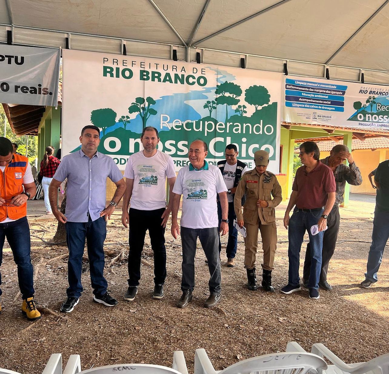 Prefeitura lança programa de limpeza do Igarapé São Francisco, que inunda vários bairros nas enchentes