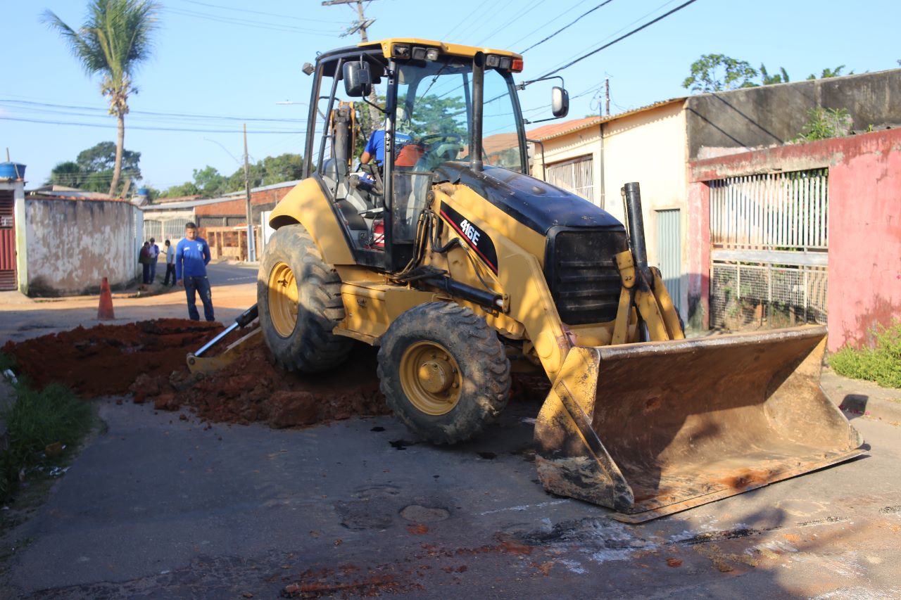 Prefeitura está trabalhando para resolver o problema de abastecimento de água no Tucumã