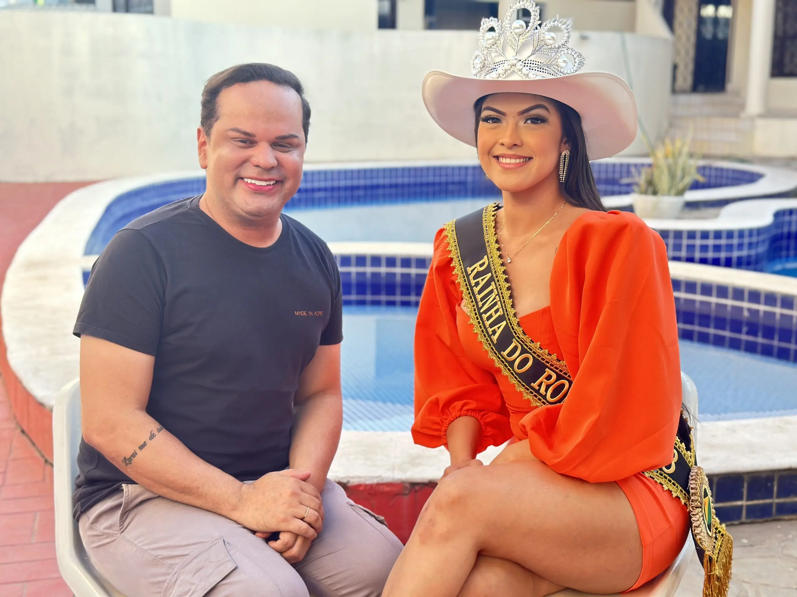 VÍDEO: Em entrevista, Rainha da Expoacre revela que perdeu 20kg para disputar o concurso