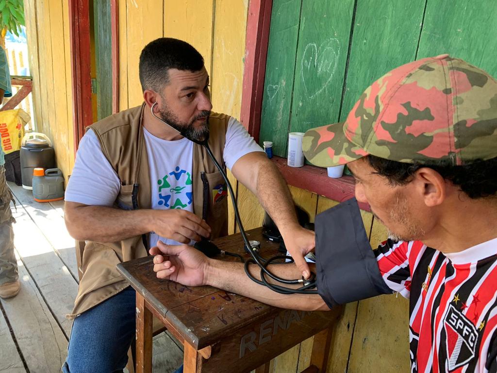 Prefeitura de Xapuri realiza ação de saúde no seringal Boa Viagem