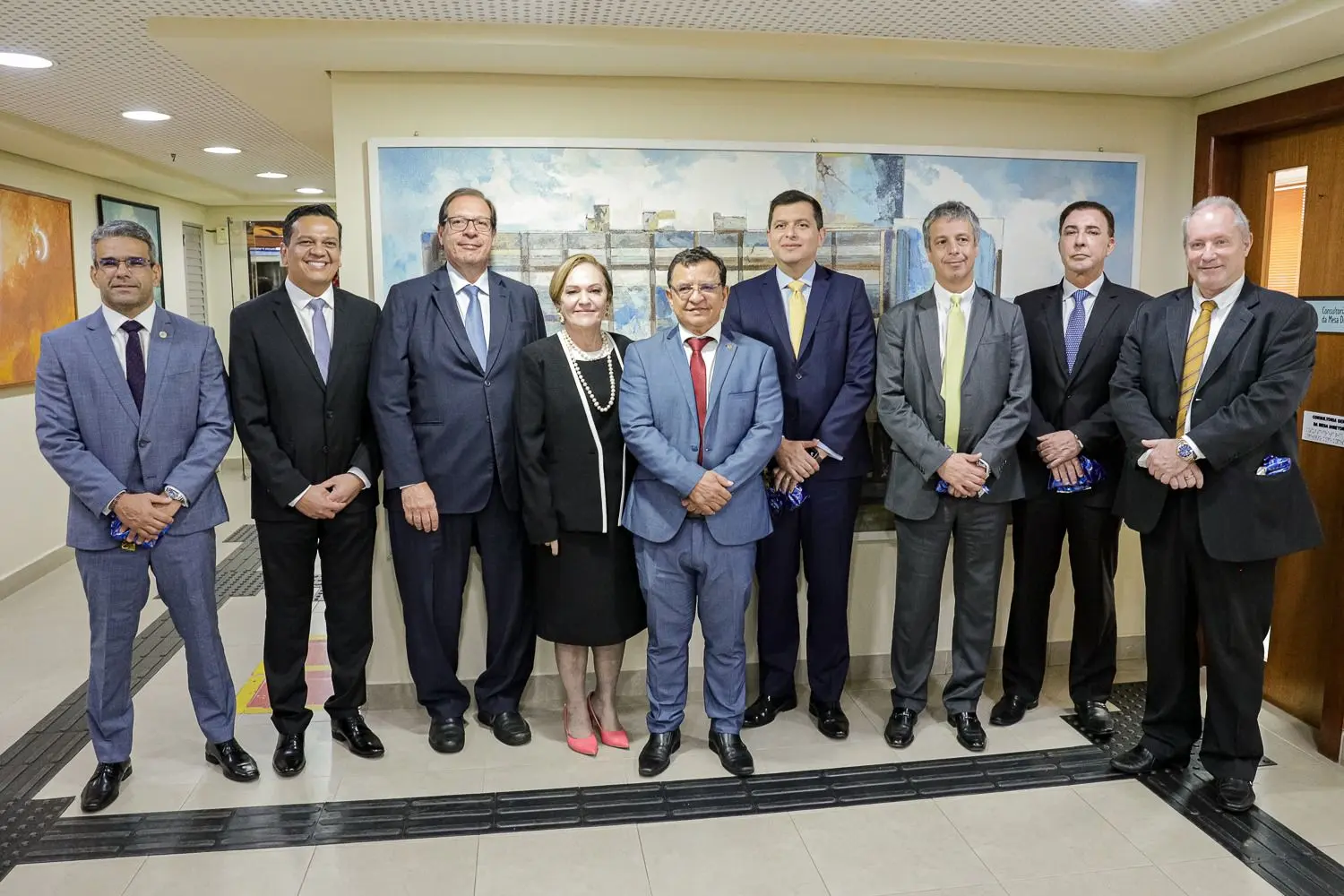 Ministro do STJ e conselheiros do CNJ são recebidos na Aleac