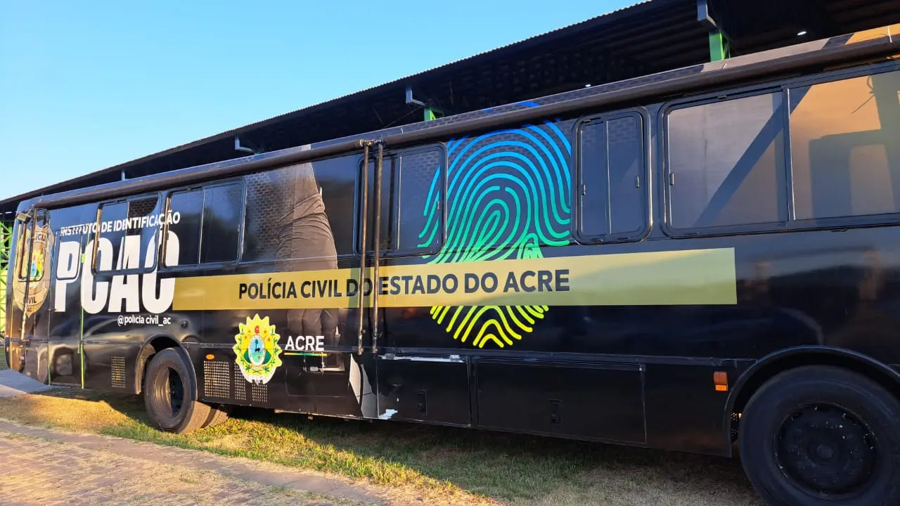Polícia Civil do Acre traz Delegacia Itinerante e Ônibus de Identificação à Expoacre 2023
