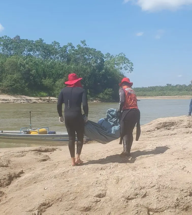 Corpo de criança indígena é encontrado pelos Bombeiros nas águas do Rio Purus