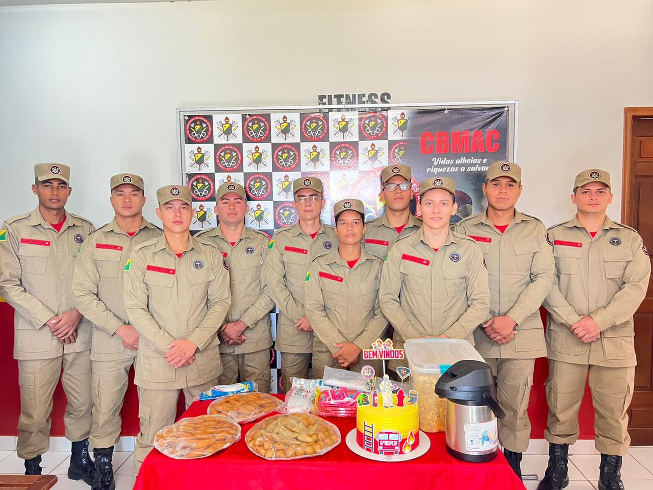 Reforço: Corpo de Bombeiros de Sena Madureira recebe 10 novos soldados