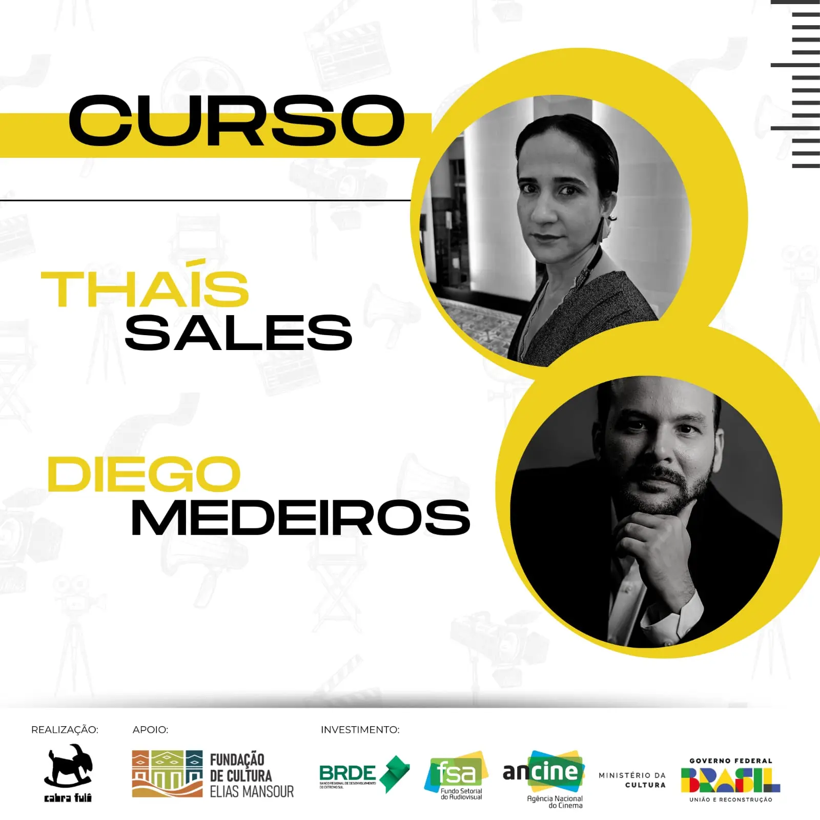 Abertas as inscrições para o curso Direitos Autorais e Legislação Audiovisual