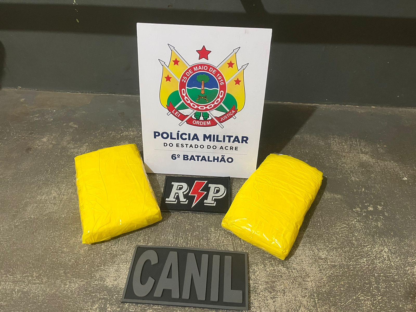 Polícia Militar apreende droga em caminhão na BR-364