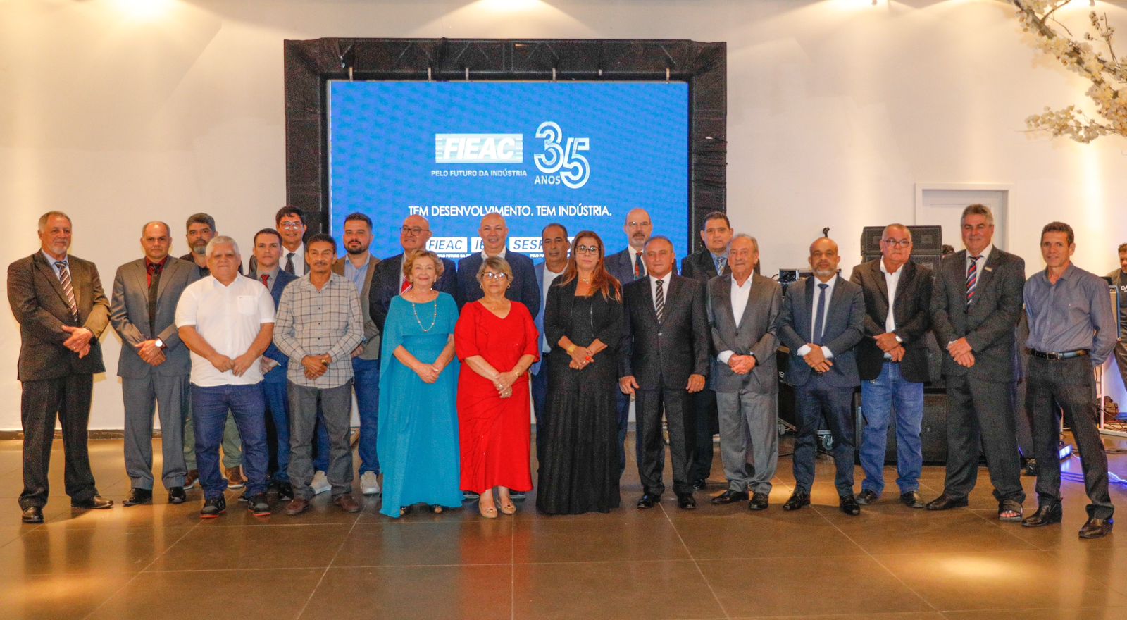 FOTOS: Fieac realiza jantar de posse da sua nova diretoria com presença de autoridades