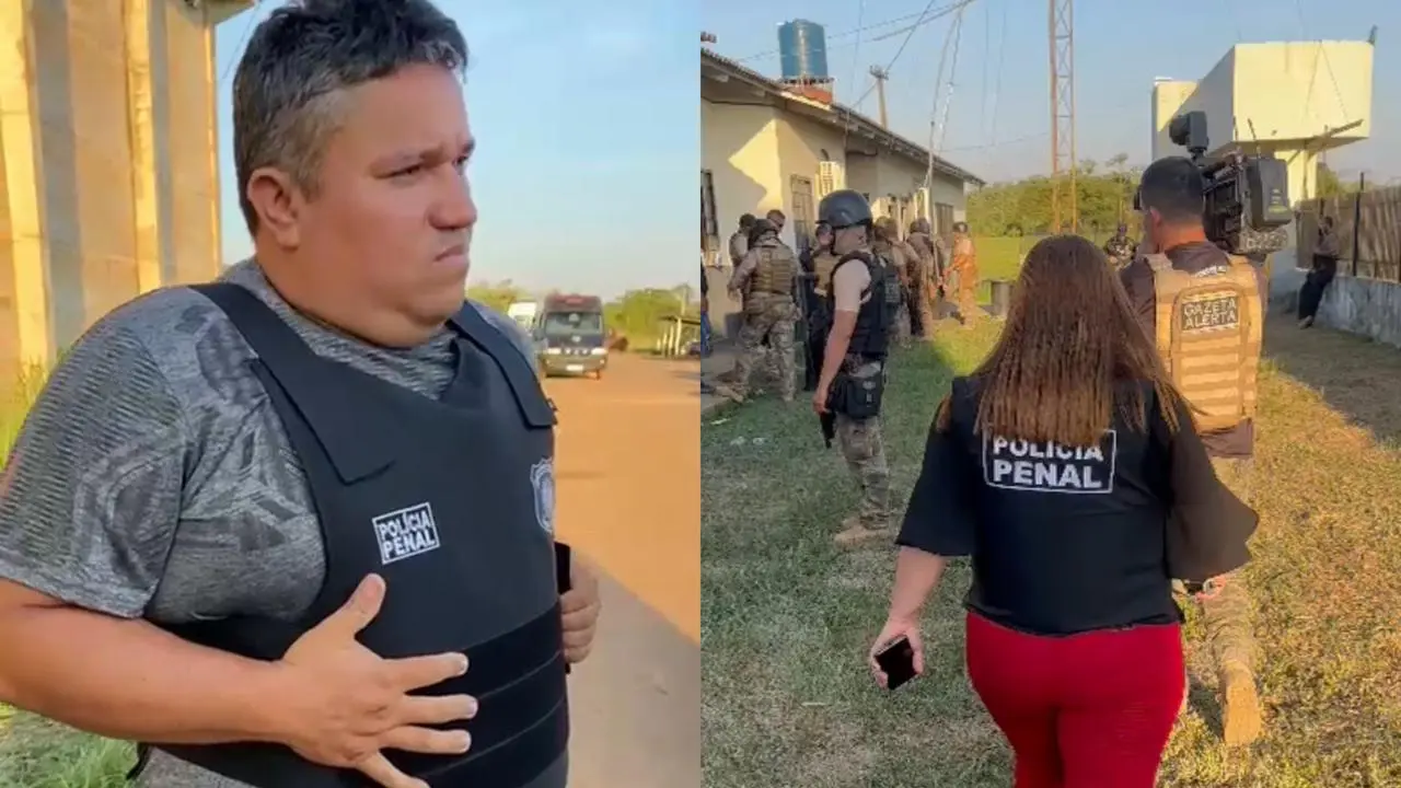 Jornalistas entram em presídio e acompanham negociação entre polícia e detentos
