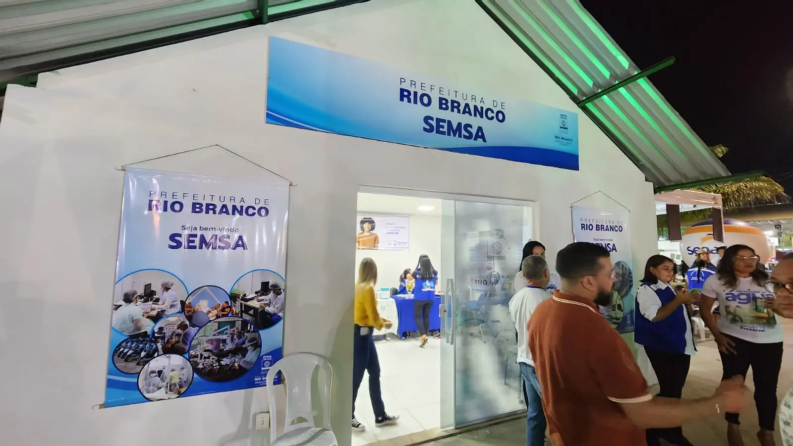 Secretaria Municipal de Saúde apresenta auto teste de HIV na Expoacre 2023