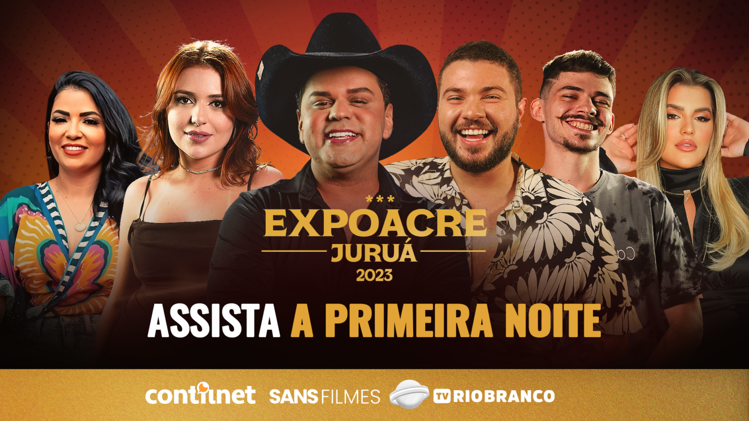 AO VIVO: ContilNet, Sans Films e TV Rio Branco transmitem primeira noite da Expoacre Juruá 2023