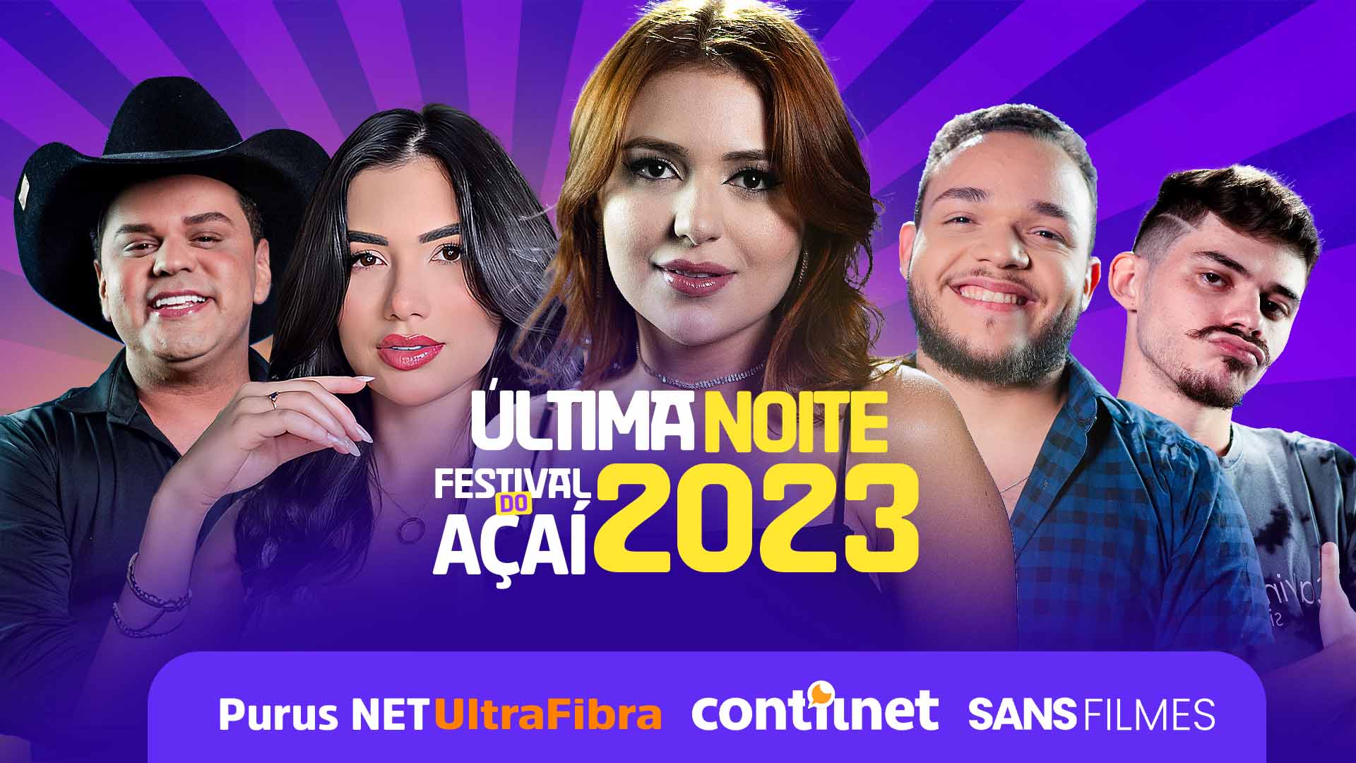 ContilNet, Sans Filmes e TV Rio Branco transmitem a última noite do Festival do Açaí; acompanhe