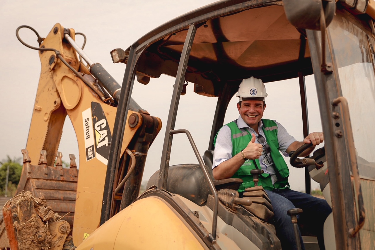 Gladson visita obras da Nova Maternidade de Rio Branco que deve custar R$ 95 mi