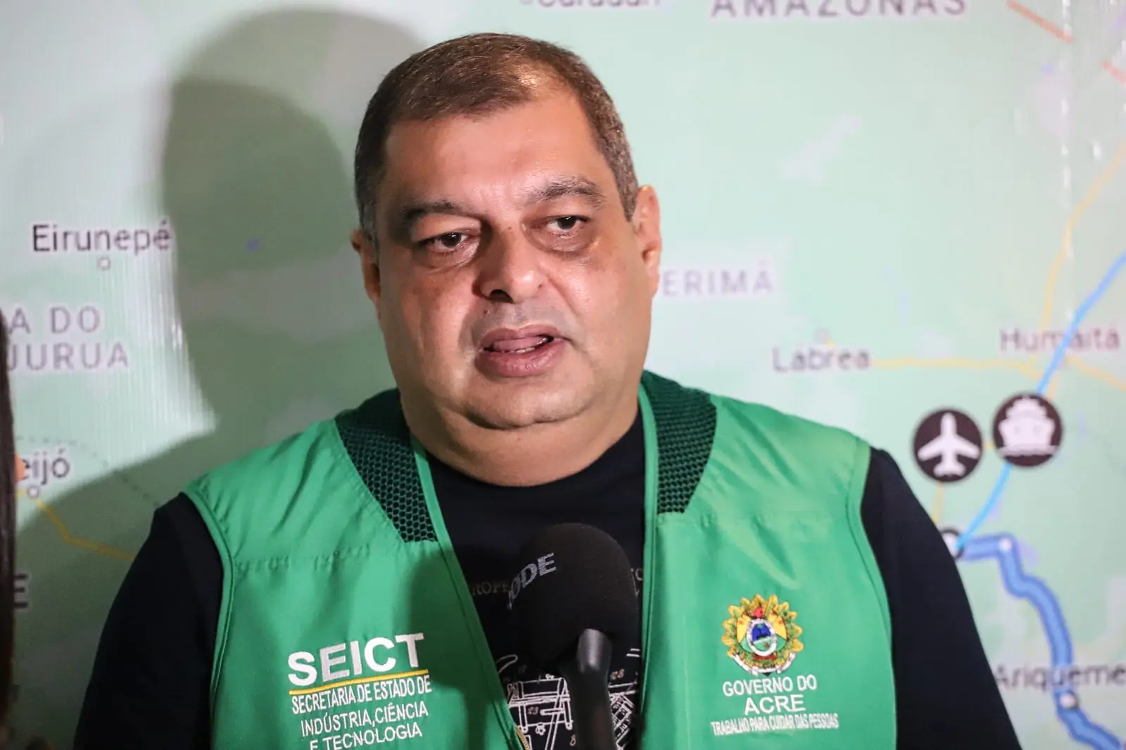 Na Expoacre, Governo realiza encontro com representantes do Brasil, Peru e Bolívia