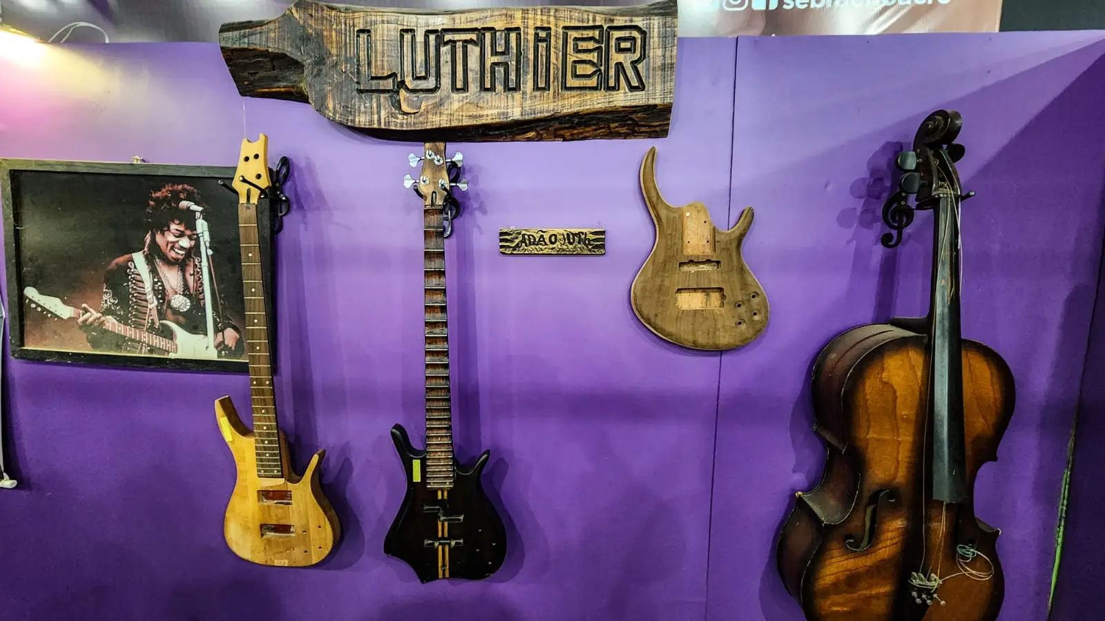 Violões e guitarras: luthieria mostra peças na Expoacre 2023