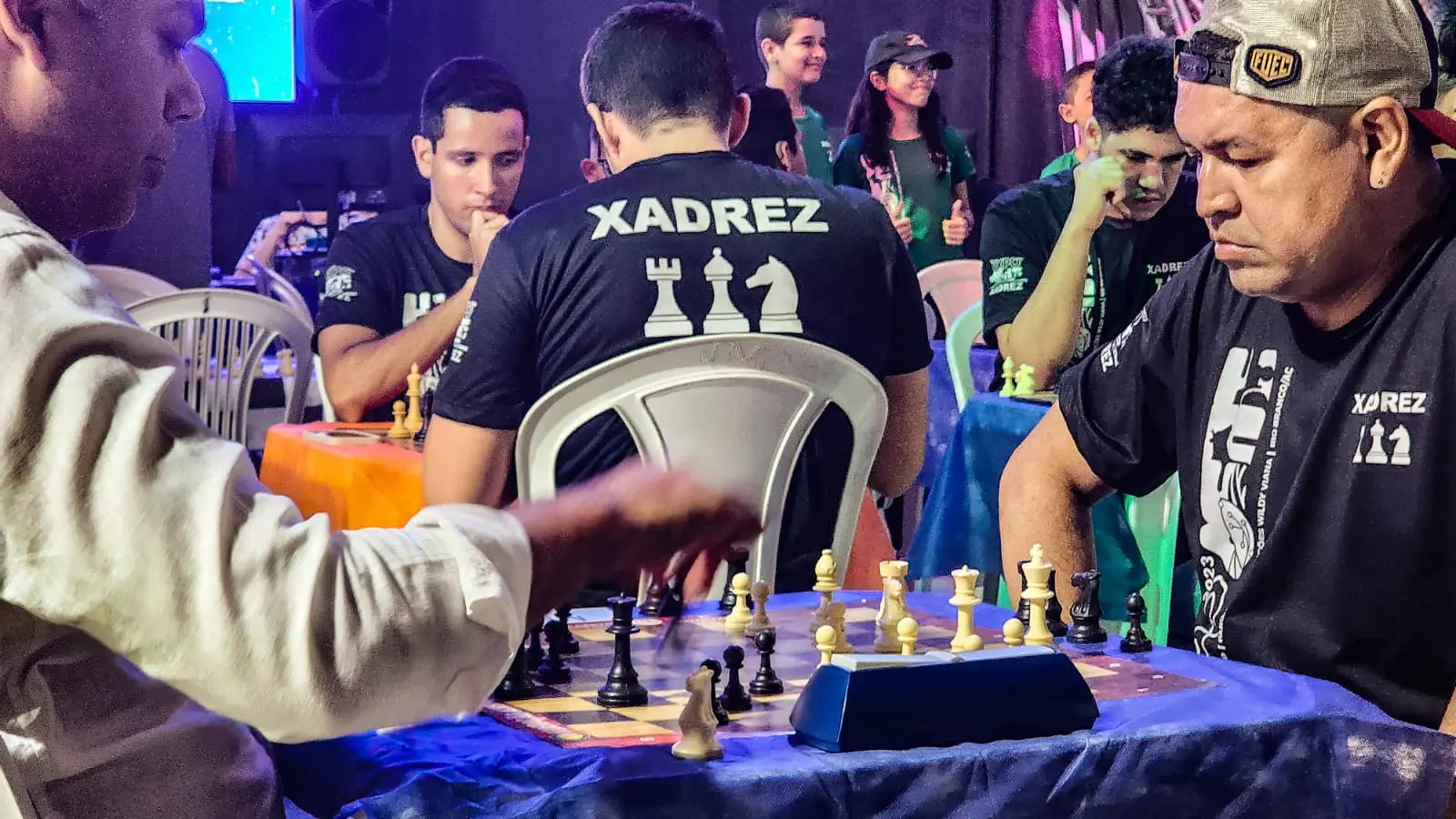 Expoacre 2023: Seict realiza campeonato de xadrez para deficientes visuais