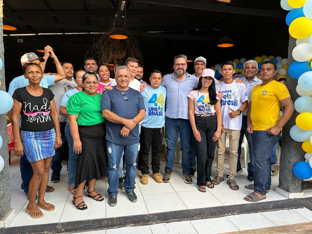 Alan Rick empossa primeira diretoria do União Brasil em Santa Rosa e Manoel Urbano