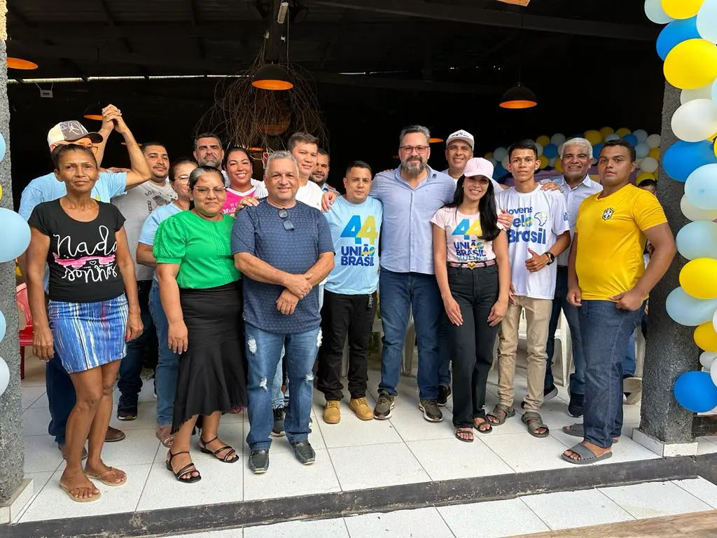 Alan Rick empossa primeira diretoria do União Brasil em Santa Rosa e Manoel Urbano
