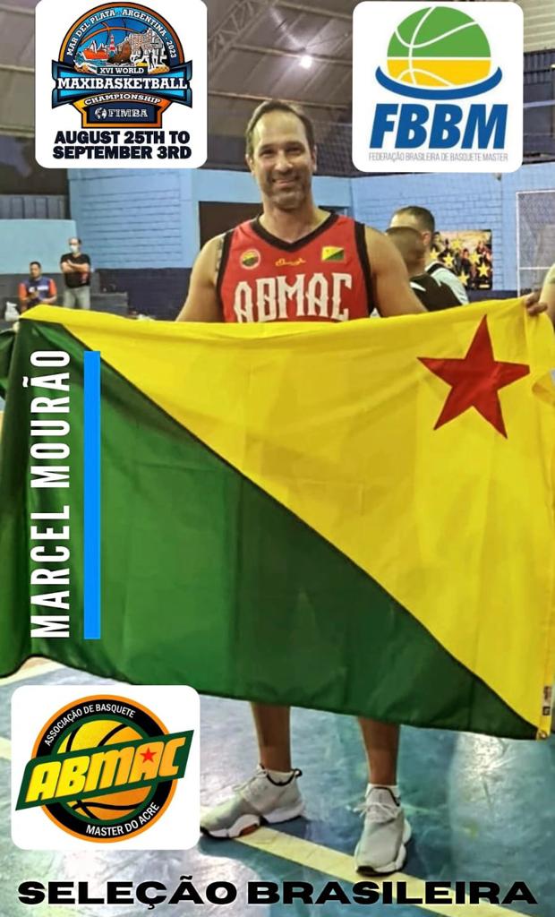 Acreano vai disputar o Mundial de Basquete Master na Argentina