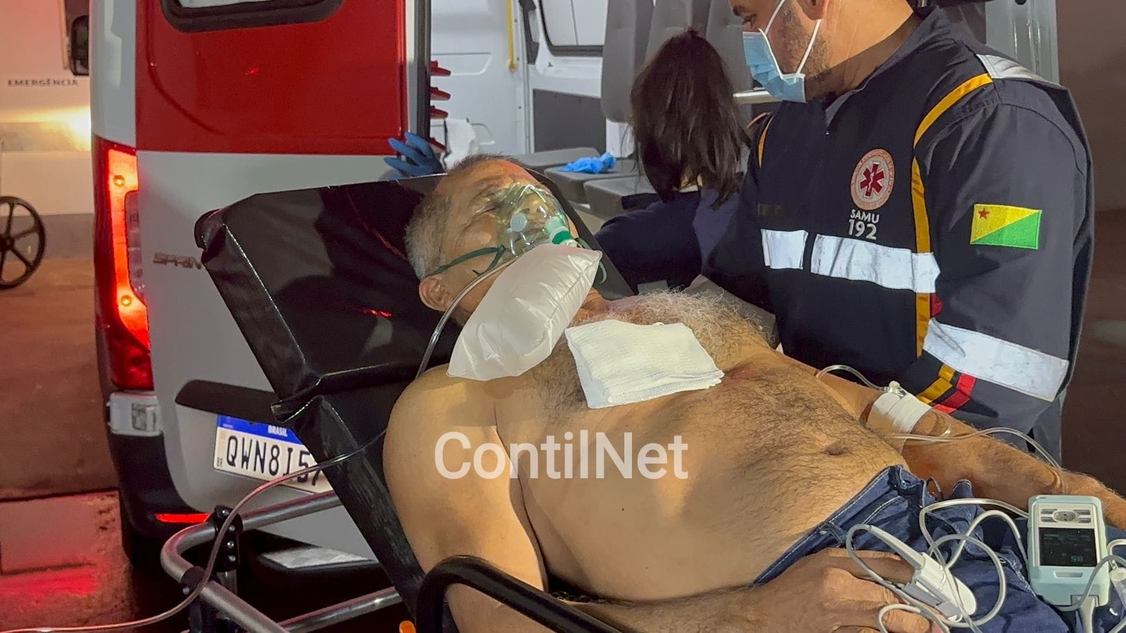 Idoso é vítima de bala perdida enquanto dormia em Rio Branco