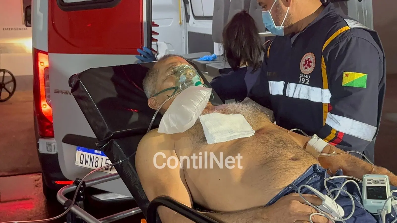 Idoso é vítima de bala perdida enquanto dormia em Rio Branco