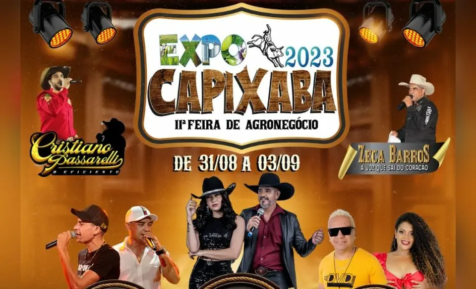 ExpoCapixaba 2023: prefeitura divulga programação completa; confira