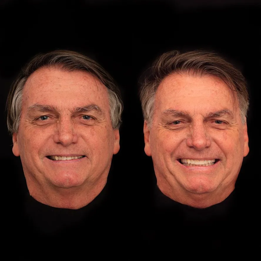 Bolsonaro coloca lentes de contato nos dentes: ‘vaidade não faz mal a ninguém’; vídeo