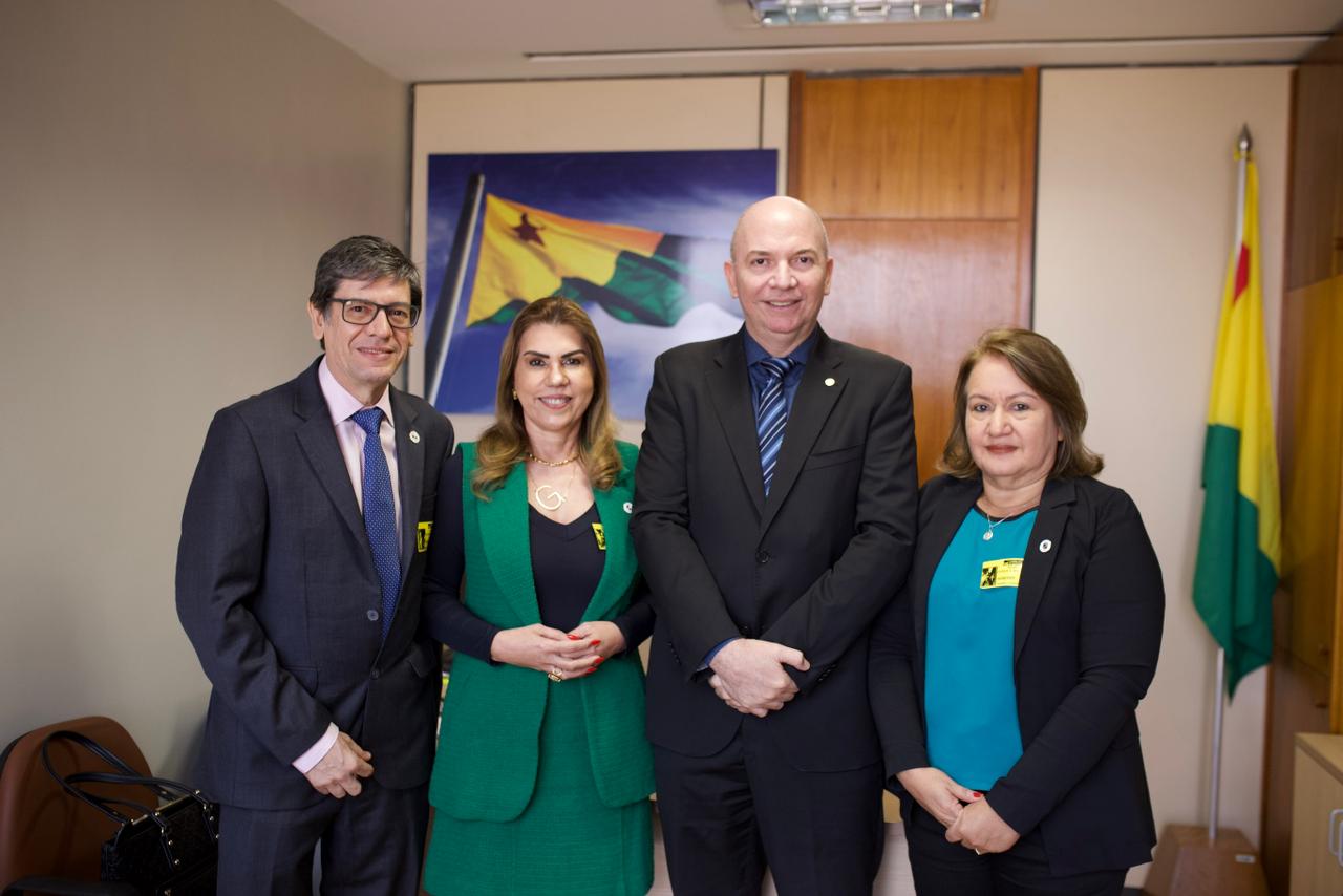 Gerlen recebe reitora da Ufac e discute sobre implantação do curso de Direito em Sena