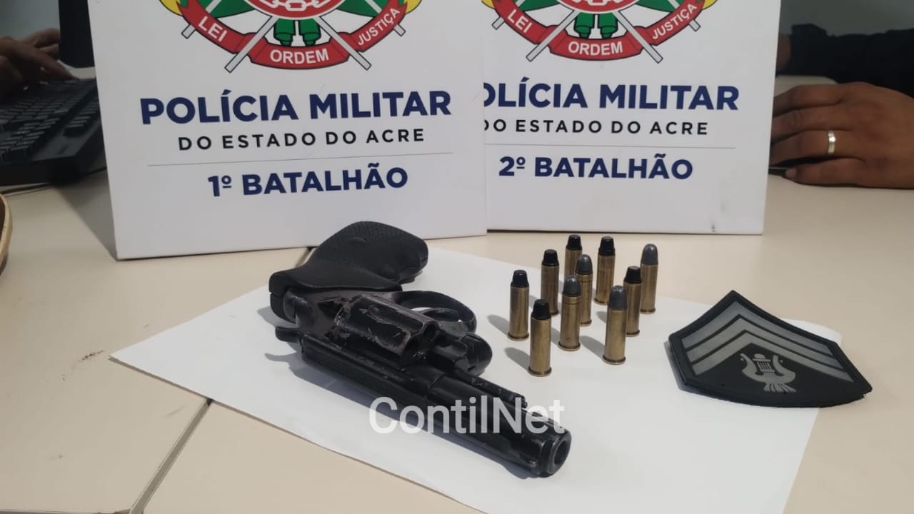 Após denúncia, homem é preso pela polícia antes de realizar assalto em Rio Branco