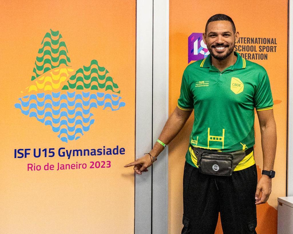 Presidente da FADE participa dos Jogos Escolares Mundiais no Rio de Janeiro